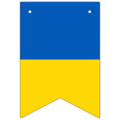 ukrainische FRIEDENSflaggen Wimpelkette (Zweite Fahne)
