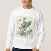 Ukrainische Gans Sweatshirt (Vorderseite)