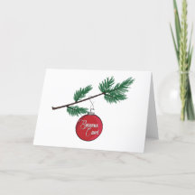 Ukrainische Grußkarte - Weihnachtsfeiertag