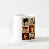 Ukrainische Headdresses-Tasse Kaffeetasse (Vorderseite Links)