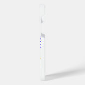 Ukrainische heraldry trident tryzub streut Sterne iPhone Hülle (Linke Seite)