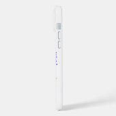 Ukrainische heraldry trident tryzub streut Sterne iPhone Hülle (Linke Seite)