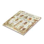 Ukrainische Imkerei-Briefmarke Fliese (Seite)