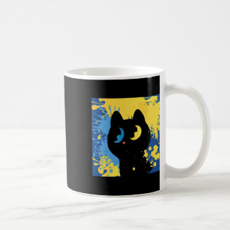 Ukrainische Katzen Ukraine Ukraine-Flagge Katzenli Kaffeetasse