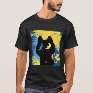 Ukrainische Katzen Ukraine Ukraine-Flagge Katzenli T-Shirt