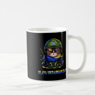 Ukrainische Katzenarmee kämpft für den Frieden der Kaffeetasse