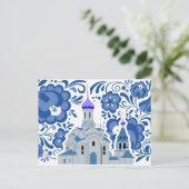 Ukrainische Kirchen der Kiew Post Card Postkarte (Stehend Vorderseite)