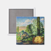 Ukrainische Landschaft (Landwirtschaftliche Betrie Magnet (Vorderseite/Rückseite)