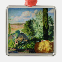 Ukrainische Landschaft (Landwirtschaftliche Betrie