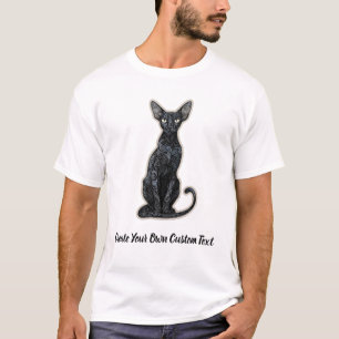 Ukrainische Levkoy-Katze Erstellen Sie Ihren eigen T-Shirt