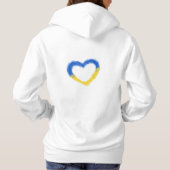 ukrainische Liebe Hoodie (Rückseite)