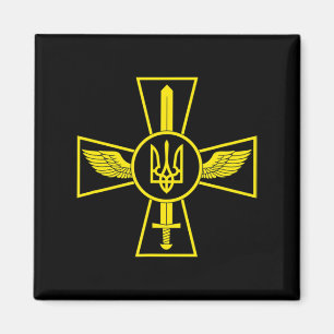 UKRAINISCHE LUFTKRAFT EMBLEM UKRAINE ARMED FORCES MAGNET