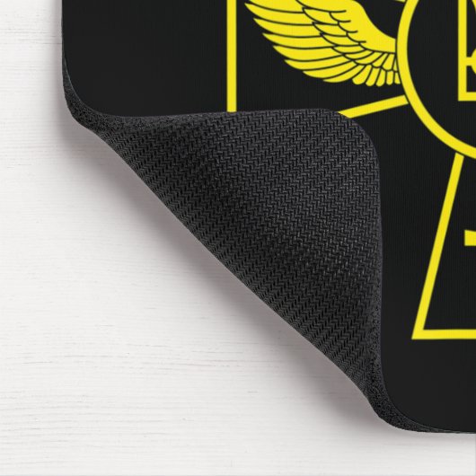 UKRAINISCHE LUFTKRAFT EMBLEM UKRAINE ARMED FORCES MOUSEPAD (Ecke)