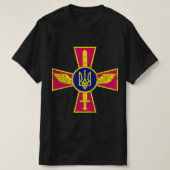 UKRAINISCHE LUFTKRAFT EMBLEM UKRAINE ARMED FORCES T-Shirt (Design vorne)