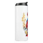 Ukrainische Mädchen kämpfen für Freiheit Thermosbecher (Nach links gedreht)