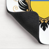 Ukrainische Mama der Nr.-eine Mousepad (Ecke)