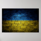 ukrainische Mauer Poster (Vorne)