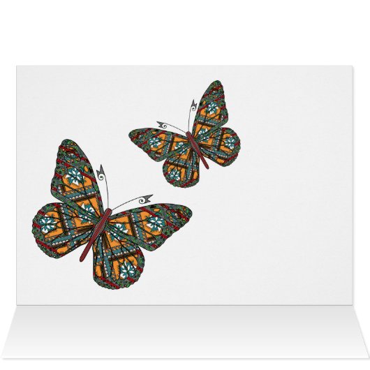 Ukrainische Monarch-Karte (Innenansicht Horizontal (Oben))