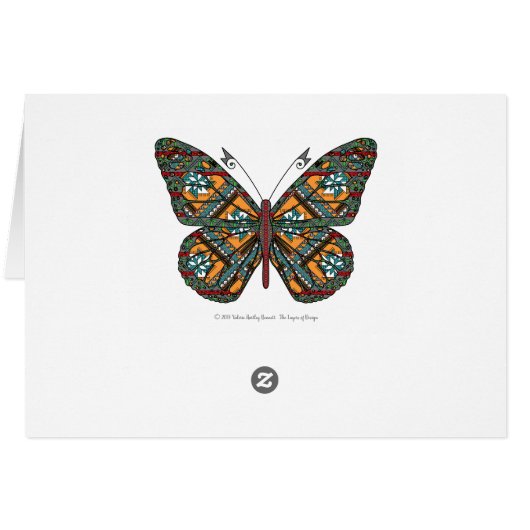 Ukrainische Monarch-Karte (Rückseite Horizontal)