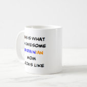 ukrainische Mutter, phantastisch Kaffeetasse (Vorderseite Links)