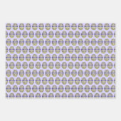 Ukrainische Ostereier Design Wrapping Paper Set Geschenkpapier Set (Vorderseite 3)