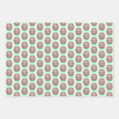 Ukrainische Ostereier Design Wrapping Paper Set Geschenkpapier Set (Vorderseite 2)