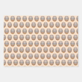 Ukrainische Ostereier Design Wrapping Paper Set Geschenkpapier Set (Vorderseite)