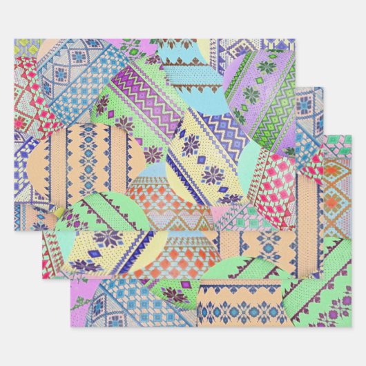 Ukrainische Ostereier (Pysanky) Geschenkpapier Set (Set)