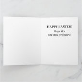 Ukrainische Ostereier (Pysanky) Grußkarte Karte (Innenseite)