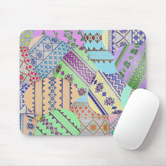 Ukrainische Ostereier (Pysanky) Mousepad (Mit Mouse)