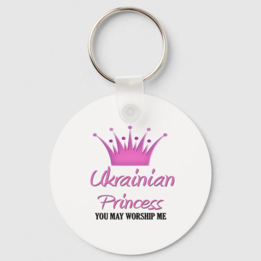 Ukrainische Prinzessin Schlüsselanhänger (Vorderseite)