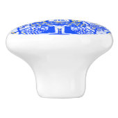 Ukrainische Puppe Keramikknauf (Seitenansicht)