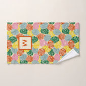 Ukrainische Pysanky dekorierte Ostereier Monogramm Handtuch (Handtuch)