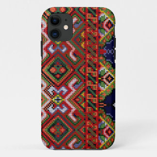 Ukrainische Querstich-Stickerei iPhone 5 11 Hülle
