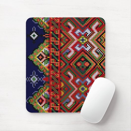 Ukrainische Querstich-Stickerei Mousepad (Mit Mouse)
