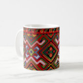 Ukrainische Querstich-Stickerei-Ostern-Tasse Kaffeetasse (Vorderseite Links)