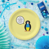 Ukrainische Rednerin Penguin Personalisiert Pappteller (Party)