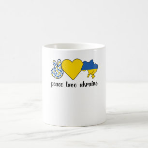 Ukrainische Roots Ukraine Flagge Ukrainisches Erbe Kaffeetasse