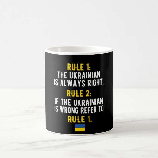 Ukrainische Roots Ukraine Flagge Ukrainisches Erbe Kaffeetasse (Mittel)