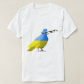 Ukrainische Sonnenblume T-Shirt (Design vorne)