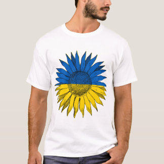 Ukrainische Sonnenblume T-Shirt