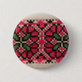 Ukrainische Stickerei Button (Vorderseite)