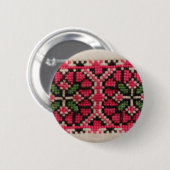 Ukrainische Stickerei Button (Vorne & Hinten)