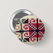 Ukrainische Stickerei Button (Vorne & Hinten)
