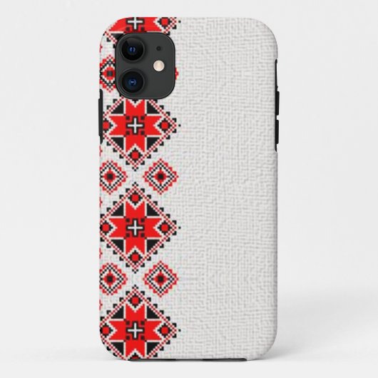 Ukrainische Stickerei Case-Mate iPhone Hülle (Rückseite)
