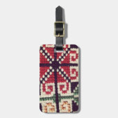 Ukrainische Stickerei Gepäckanhänger (Vorderseite vertikal)