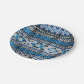 Ukrainische Stickerei Pappteller (Schrägansicht)