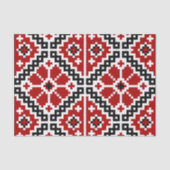 Ukrainische Stickerei Seidenpapier (Vorderseite)