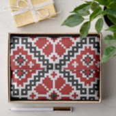 Ukrainische Stickerei Seidenpapier (Geschenk)