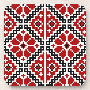 Ukrainische Stickerei Untersetzer